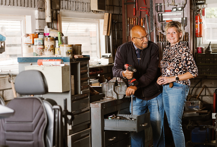 Mijn vader heeft weer ritme in zijn leven